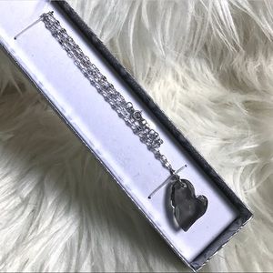 ✖️Crystal Heart Shaped Pendant Necklace